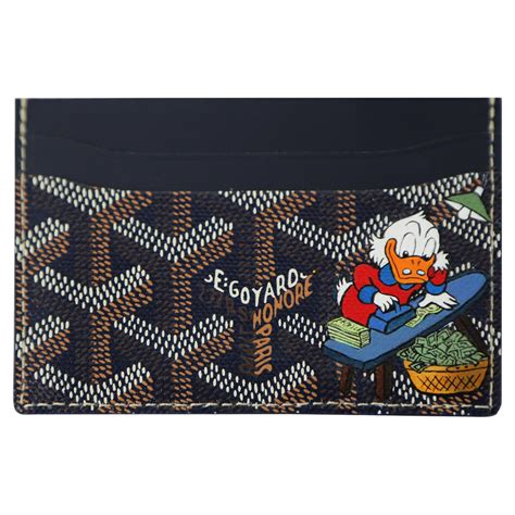 goyard donald duck|Goyard Customised St Sulpice Wallet at 1stDibs .